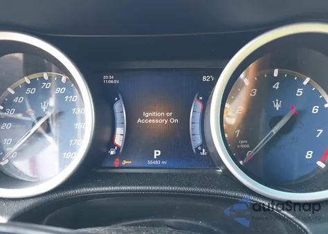 2016 Maserati Ghibli S Q4 from USA, damaged, VIN ZAM57RTA6G1177050